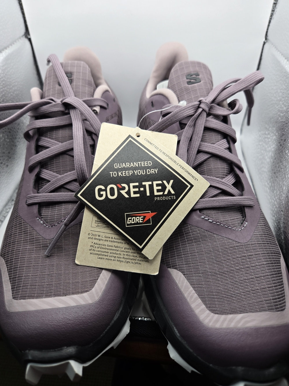 Skechers Men's GORE-TEX Purple Trail Running Shoes